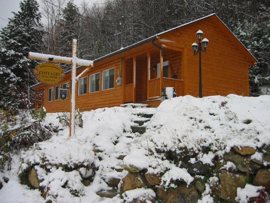 Cottages du Lac Orford, Cottage A, Côté Raquettes Cottage B, Côté Skis Eastman Exterior foto
